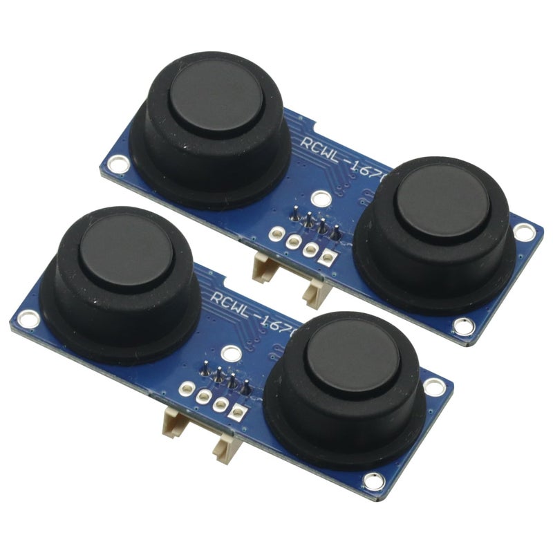 GODIYMODULES وحدة استشعار بالموجات فوق الصوتية مقاومة للماء 2PCS DC3-5V جهاز إرسال واستقبال مقسم للمسافة من 2 سم إلى 400 سم لأردوينو - Image 1